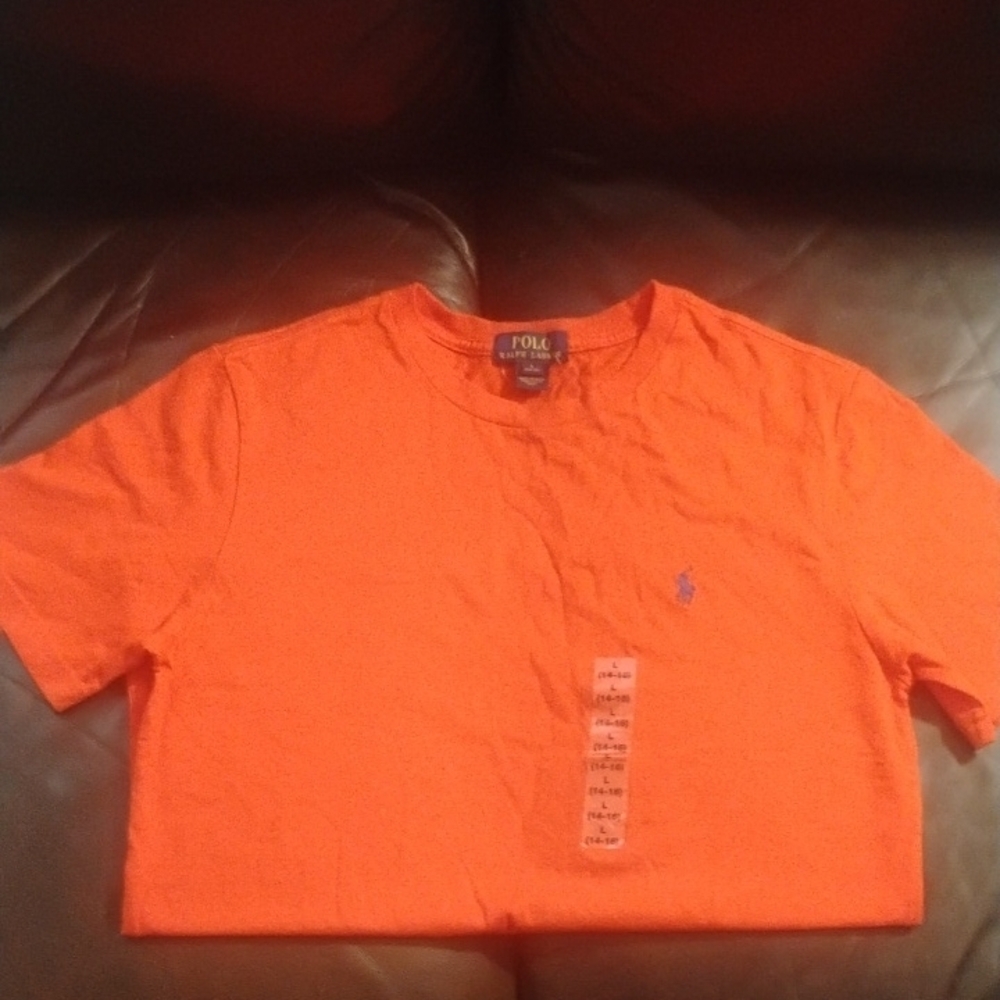 Polo by Ralph Lauren Kids Orange T-Shirt
